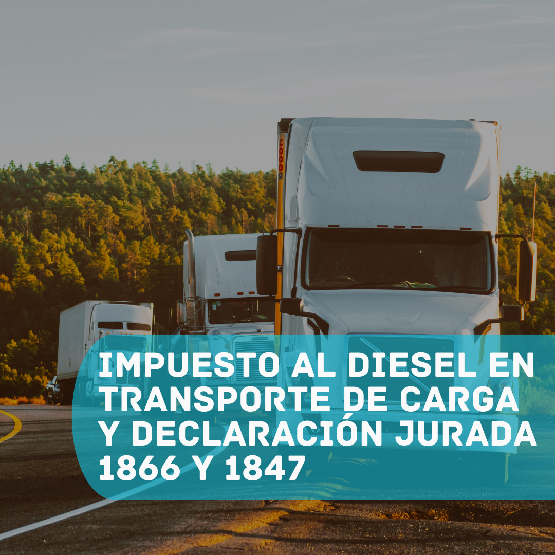 IMPUESTO AL DIESEL Y DECLARACIÓN JURADA